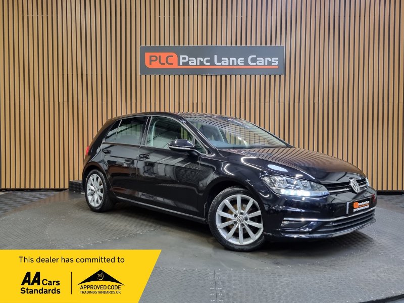 Black 2019 Volkswagen Golf 1.5 TSI EVO GT Hatchback 5dr Petrol Manual Euro 6 - ONLY 47000 MILES - TIMING BELT DONE - in Gosforth