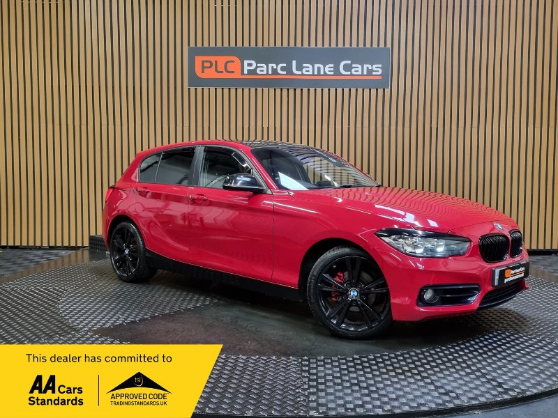 Red 2016 BMW 1 Series 2.0 118d Sport Hatchback 5dr Diesel Manual Euro 6 s/s 150 ps - 35 POUNDS ROAD TAX - in Gosforth