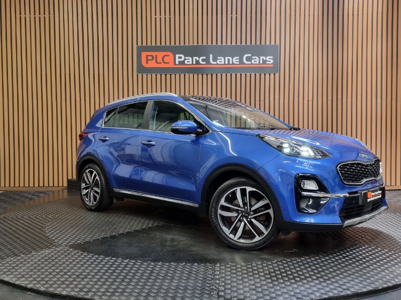 Blue 2019 Kia Sportage 1.6 CRDi EcoDynamics 4 SUV 5dr Diesel Hybrid Manual Euro 6 s/s 134 bhp in Gosforth