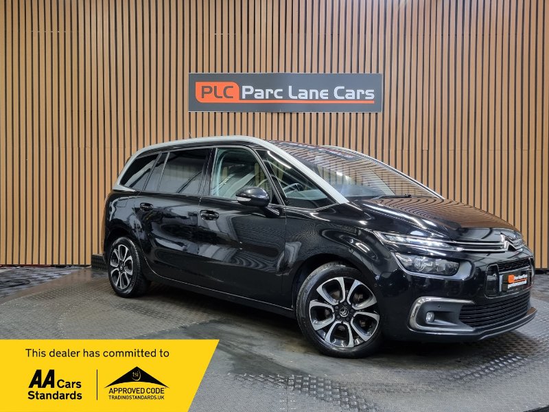 Black 2021 Citroen Grand C4 SpaceTourer 1.2 PureTech Flair Plus MPV 5dr Petrol - 7 SEATER - AUTOMATIC in Gosforth